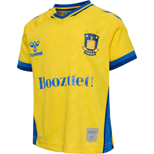 BRØNDBY 22/23 HOME MINI KIT, CYBER YELLOW BRØNDBY 22/23 HOME MINI KIT, CYBER YELLOW, packshot