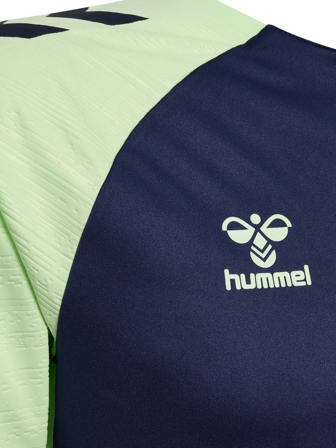 hmlPRO TRAINING JERSEY S/S, !MARINE/PATINA GREEN, packshot