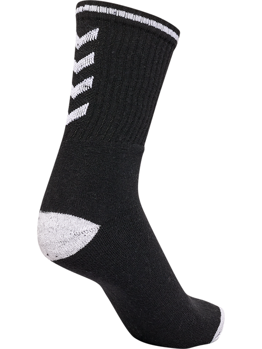 hml3-PACK SINGLE STRIPE CREW SOCK, BLACK, packshot