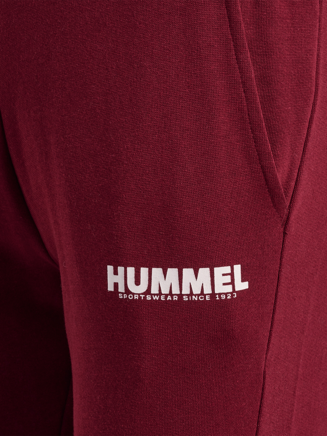hmlLEGACY WOMAN TAPERED PANTS, CABERNET, packshot