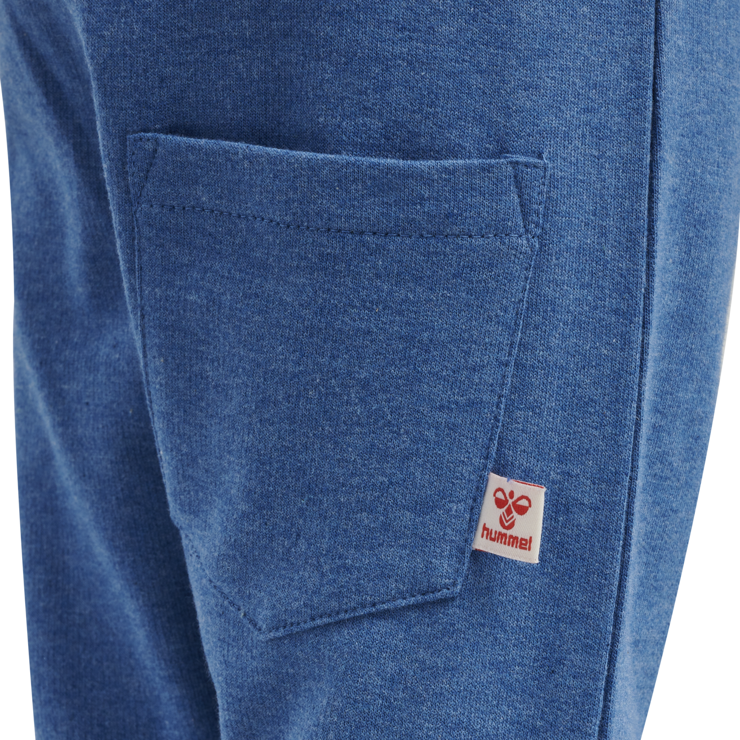 hmlGLEN PANTS, VALLARTA BLUE MELANGE, packshot