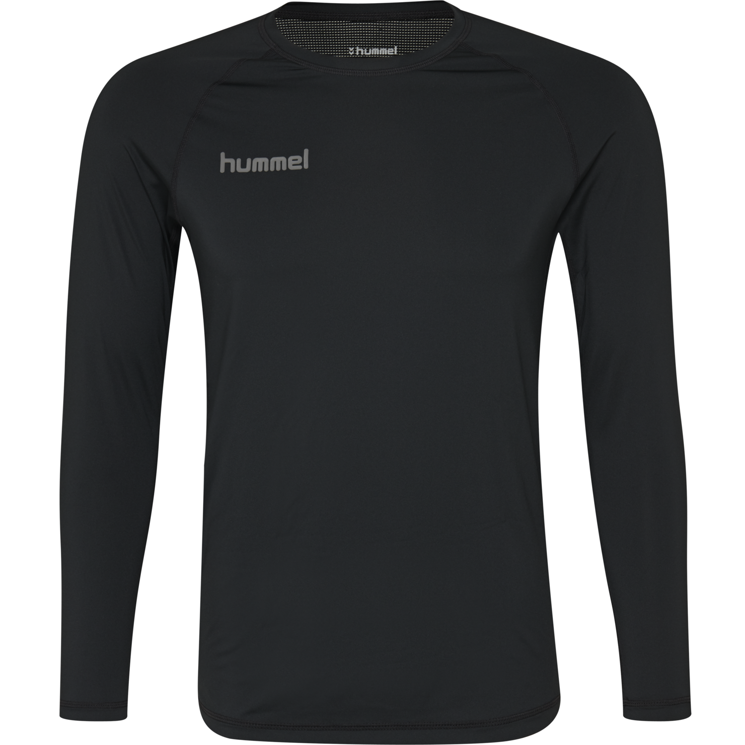 HUMMEL FIRST PERFORMANCE JERSEY L/S, BLACK, packshot