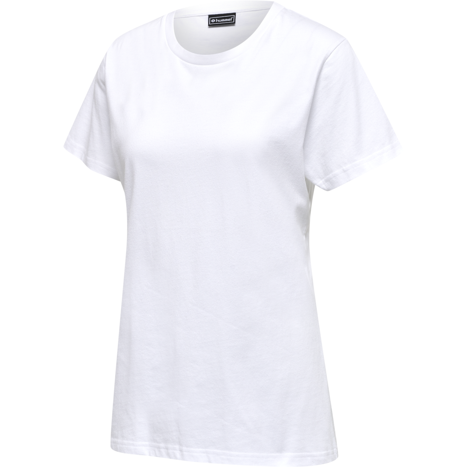 hmlRED HEAVY T-SHIRT S/S WOMAN, WHITE, packshot
