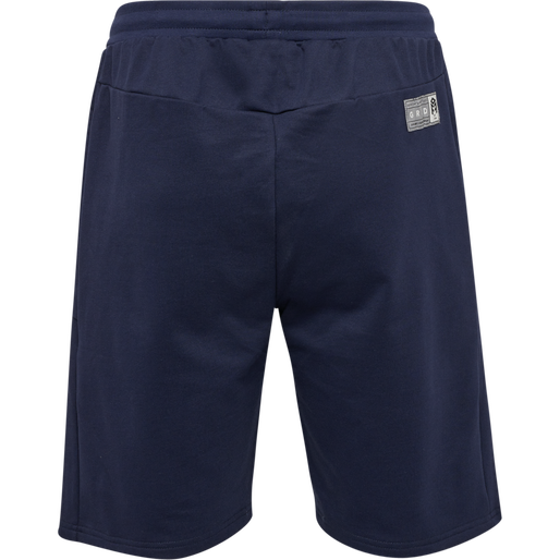 hmlMOVE GRID COTTON SHORTS, MARINE, packshot