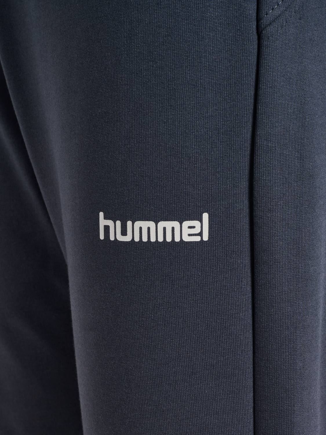 hmlJR REG LOGO ADJ WAIST PANTS, OMBRE BLUE, packshot