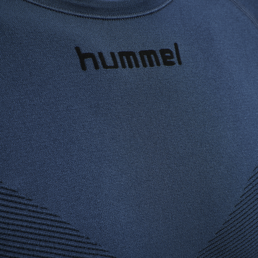 HUMMEL FIRST SEAMLESS JERSEY L/S , DARK DENIM, packshot