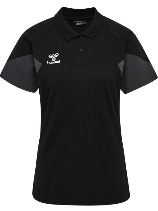 hmlTRAVEL POLO WOMAN, BLACK, packshot