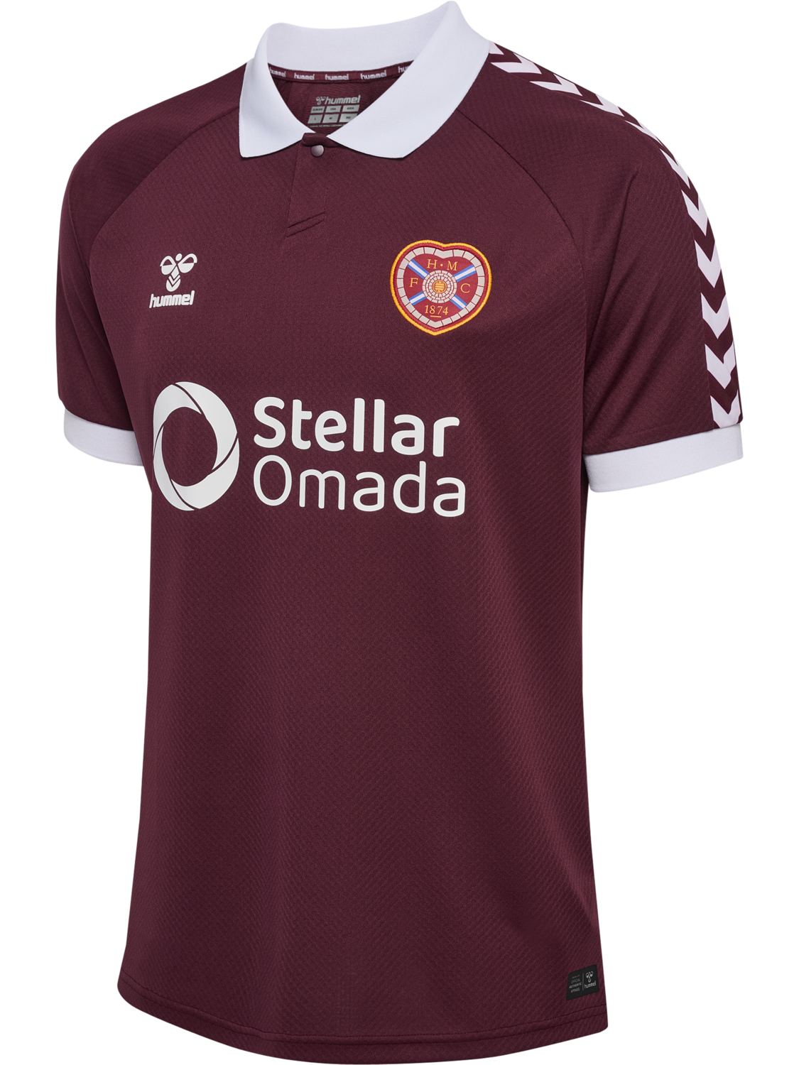 HEA 26/27 HOME JERSEY S/S, CABERNET, packshot