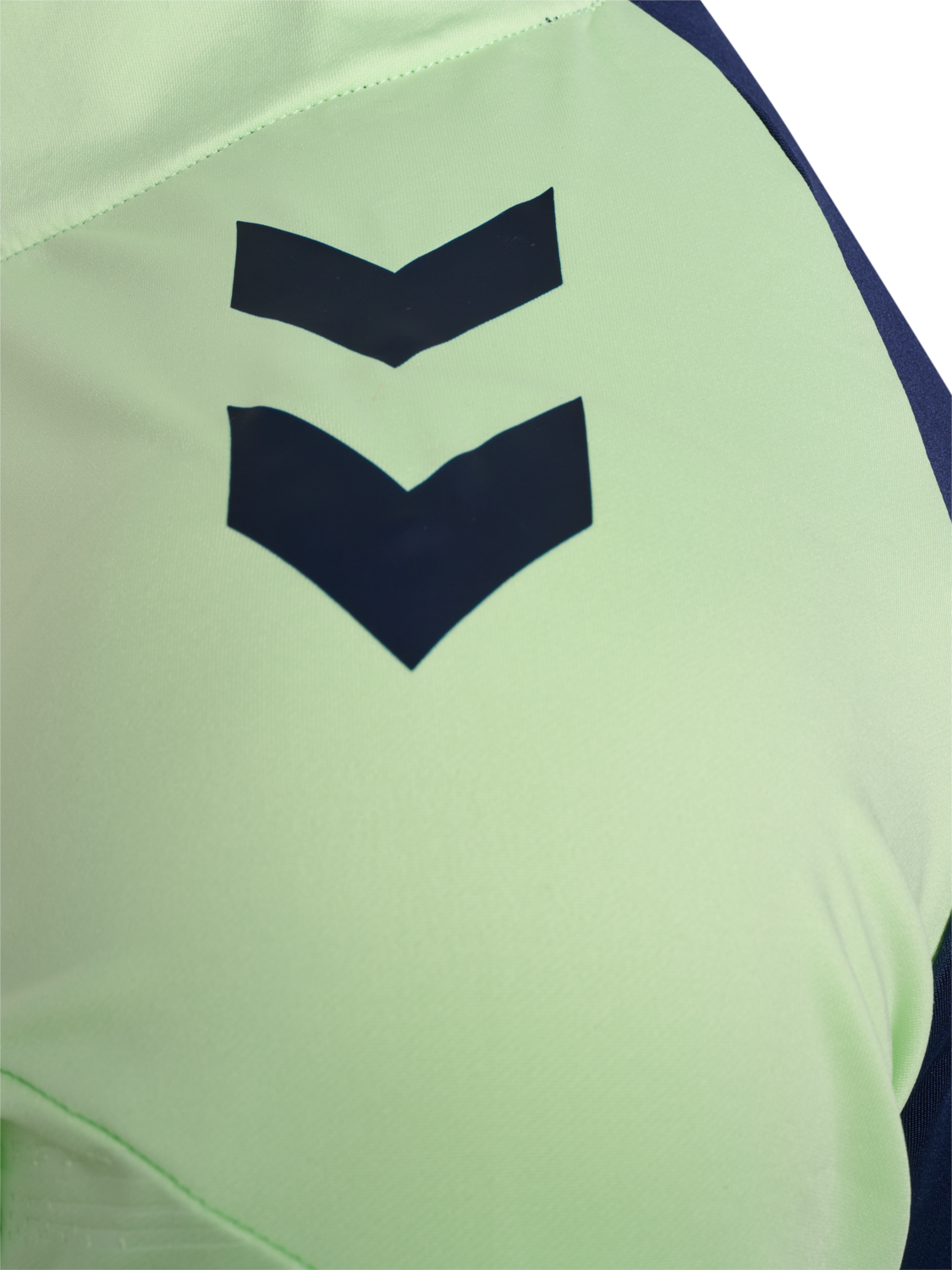 hmlPRO TRAINING HALF ZIP, !MARINE/PATINA GREEN, packshot