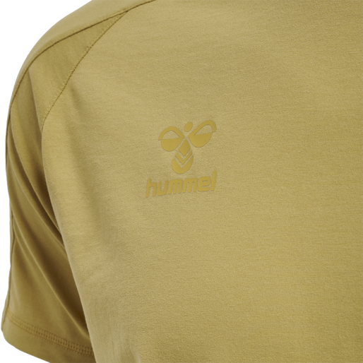 hmlCIMA XK T-SHIRT S/S, ANTIQUE GOLD, packshot