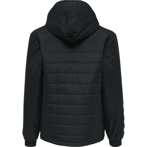 hmlPROMO SHORT BENCH JACKET KIDS, BLACK, packshot