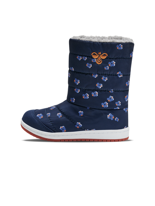 PUFFER BOOT PRINT JR, BLACK IRIS, packshot