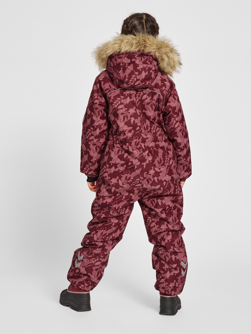 hmlICY TEX SNOWSUIT, WINDSOR WINE, model