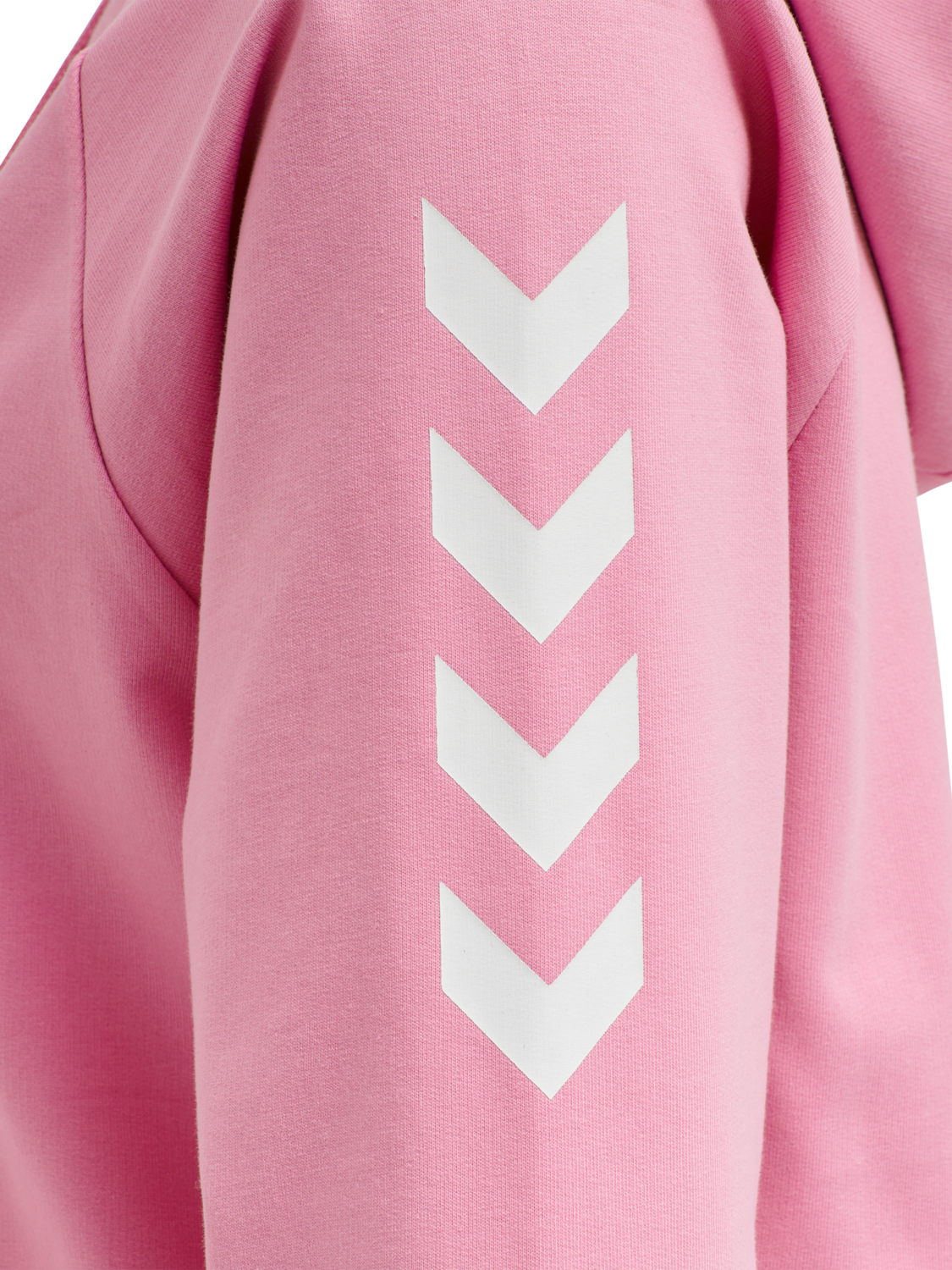 HUMMEL GO COTTON HOODIE WOMAN, COTTON CANDY, packshot
