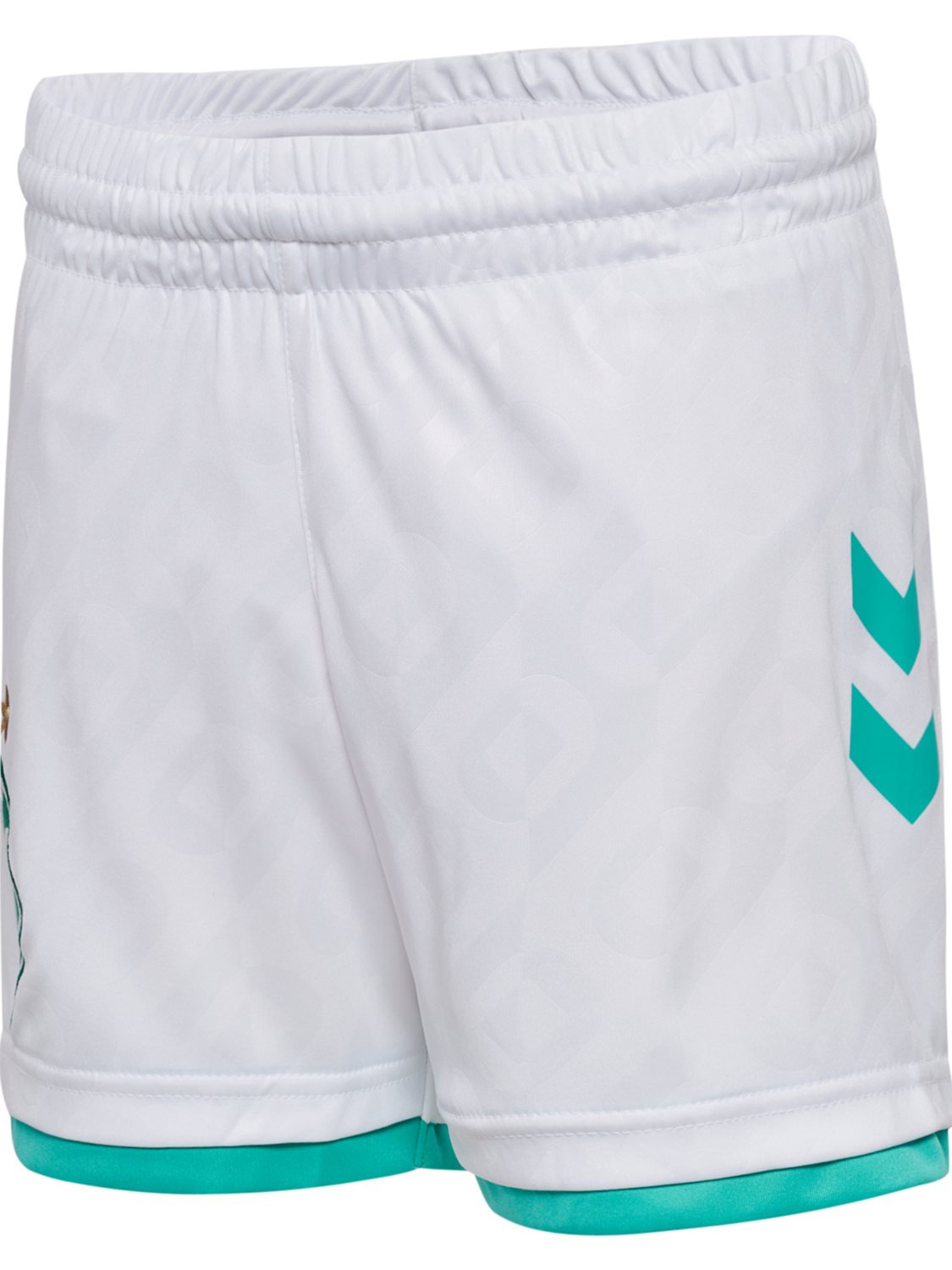 WER 23/24 AWAY SHORTS KIDS, WHITE, packshot