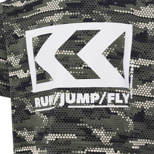 hmlFSK LOW T-SHIRT S/S, OLIVE NIGHT, packshot