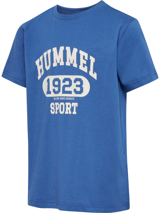hmlPRINT T-SHIRT S/S, BRIGHT COBALT, packshot