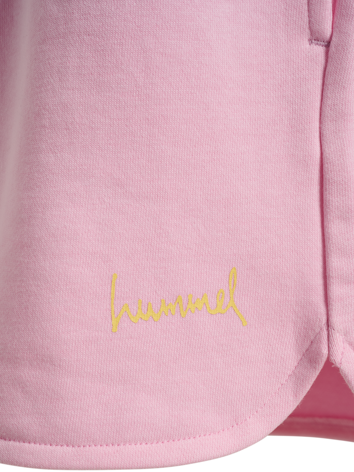 hmlJR SUMMER SWEAT G SHORTS, PINK LADY, packshot