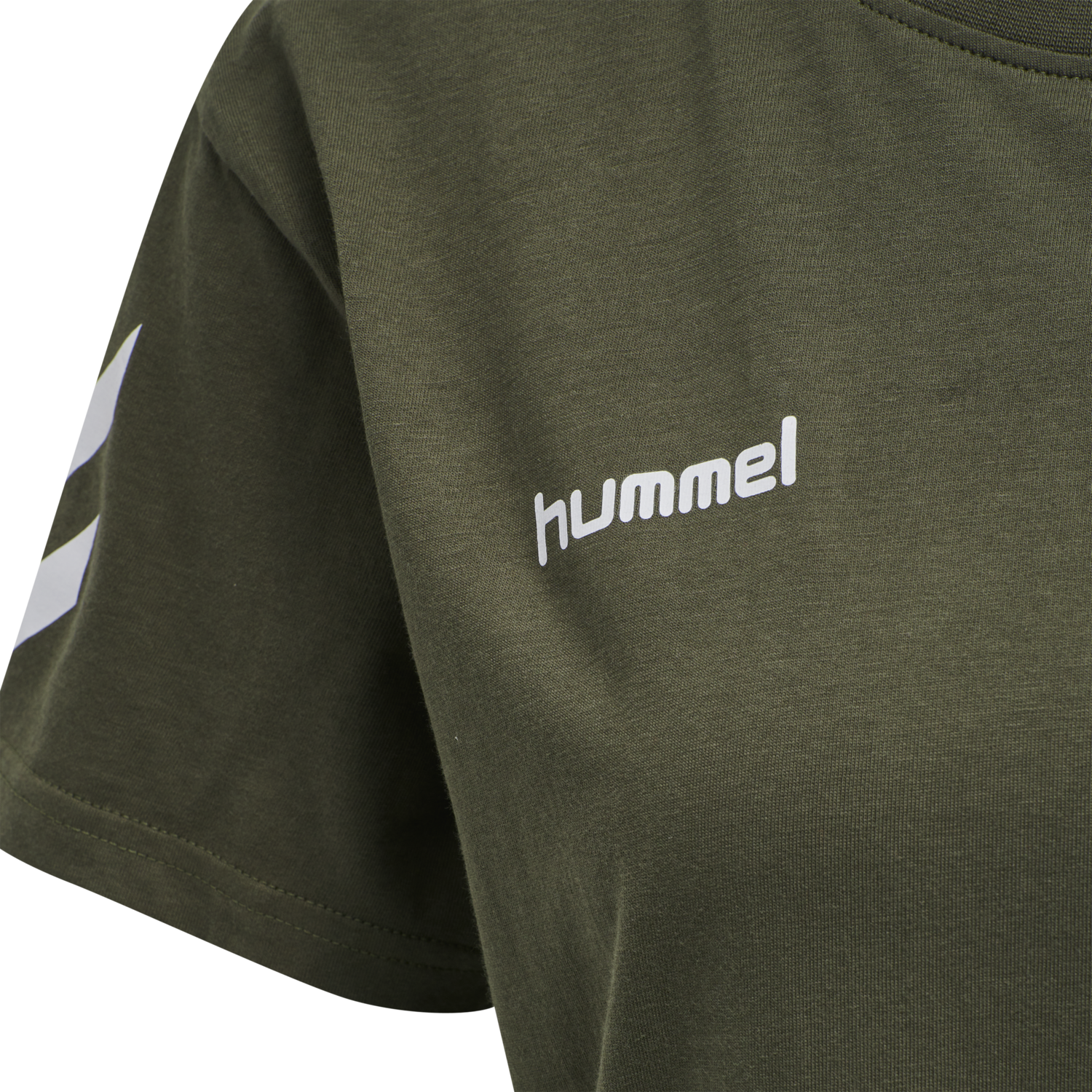 HUMMEL GO COTTON T-SHIRT WOMAN S/S, GRAPE LEAF, packshot