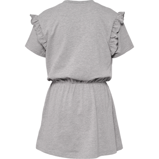 hmlJASMIN DRESS S/S, GREY MELANGE hmlJASMIN DRESS S/S, GREY MELANGE, packshot