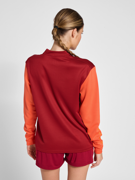 hmlONGRID 1/2 ZIP POLY SWEAT WO, 3135, model