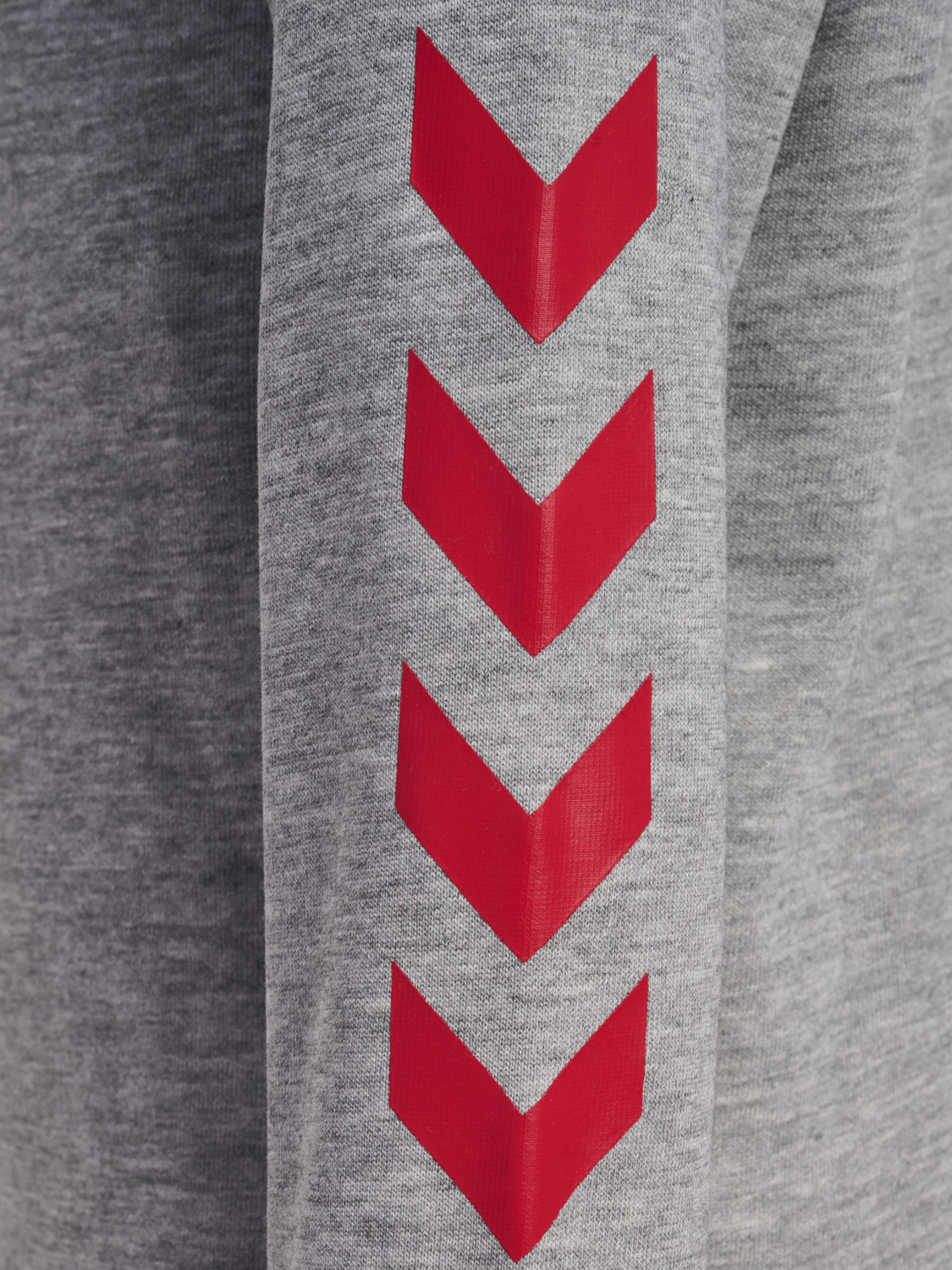 hmlJR REG DBU HOODIE, GREY MELANGE, packshot