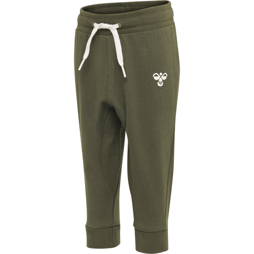 HMLAPPLE PANTS, OLIVE NIGHT HMLAPPLE PANTS, OLIVE NIGHT, packshot