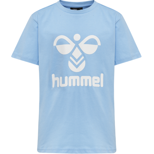 hmlTRES T-SHIRT S/S, AIRY BLUE, packshot