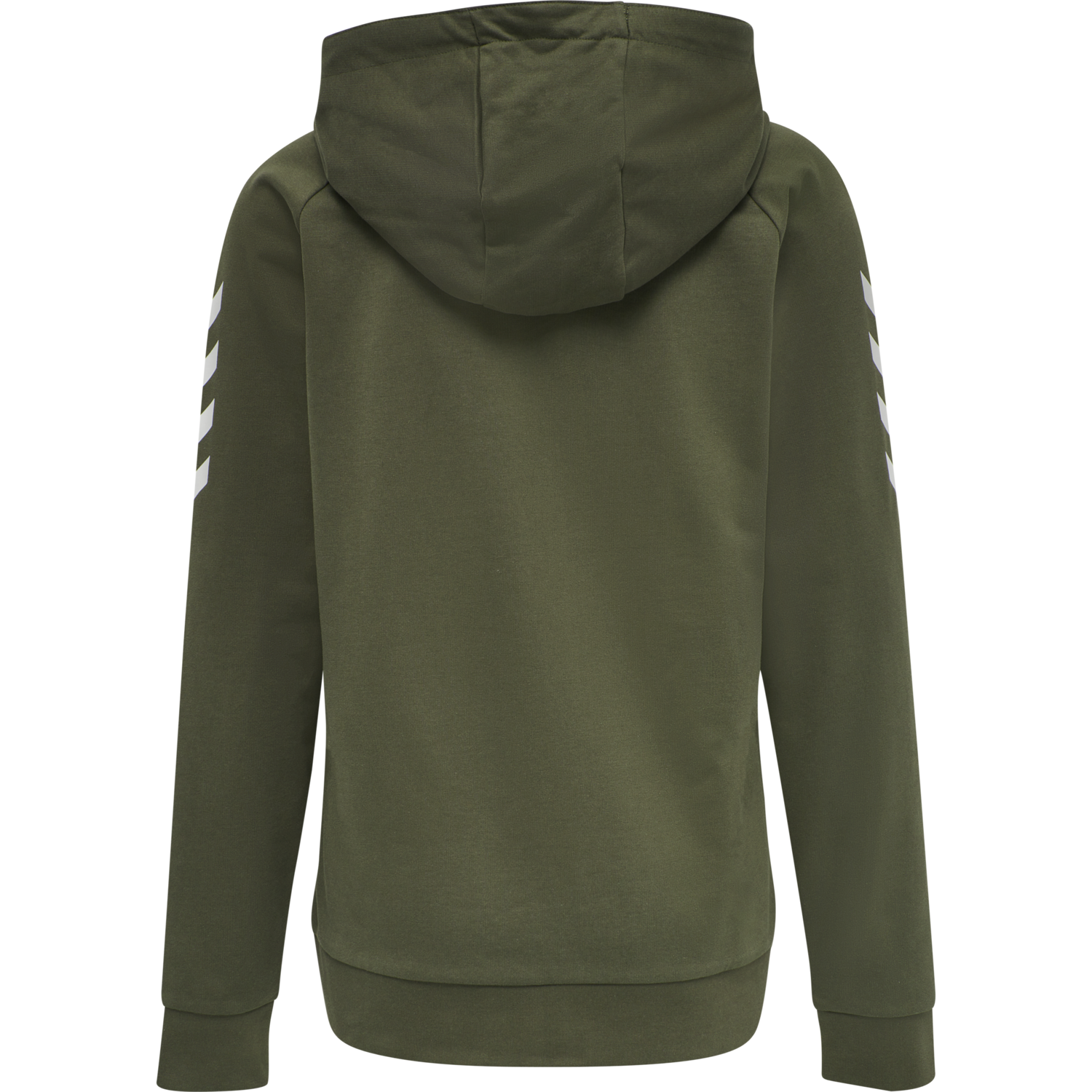 HMLGO COTTON ZIP HOODIE WOMAN, GRAPE LEAF, packshot