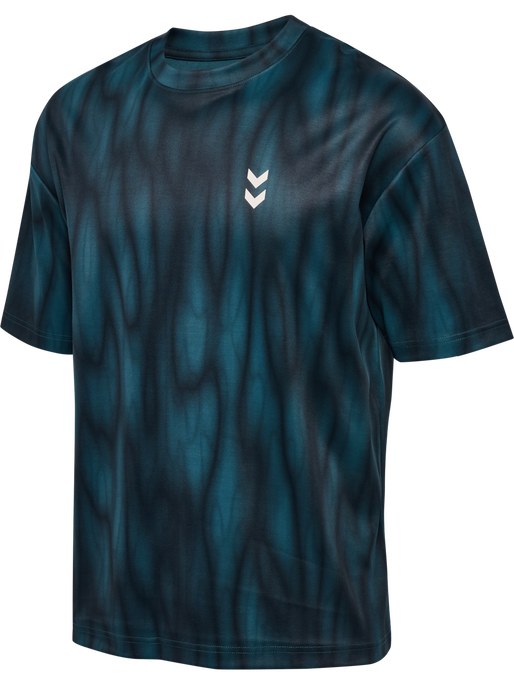 hmlHIIT AOP LOOSE T-SHIRT S/S, STARGAZER hmlHIIT AOP LOOSE T-SHIRT S/S, STARGAZER, packshot