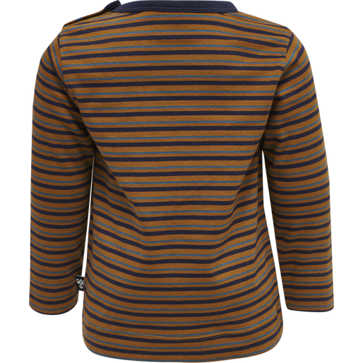 hmlSILVER T-SHIRT L/S, GLAZED GINGER, packshot