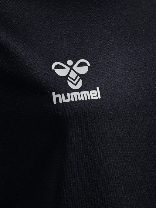 hmlESSENTIAL JERSEY S/S KIDS, BLACK hmlESSENTIAL JERSEY S/S KIDS, BLACK, packshot