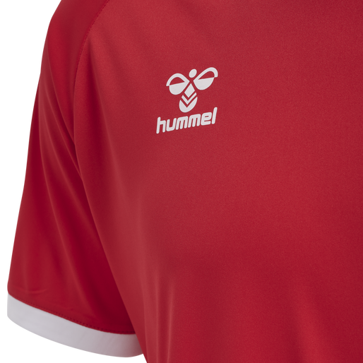 hmlCORE VOLLEY TEE, TRUE RED, packshot