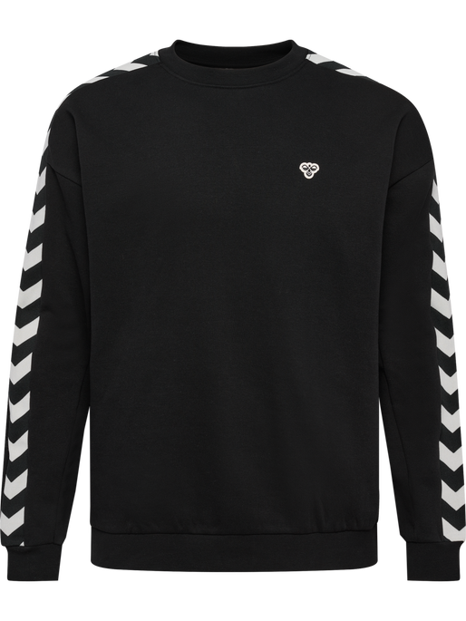 hmlARCHIVE LOOSE FIT SWEATSHIRT, BLACK hmlARCHIVE LOOSE FIT SWEATSHIRT, BLACK, packshot