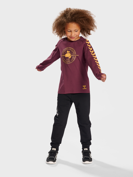 hmlHARRY POTTER T-SHIRT LS, 3679, model