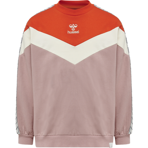 hmlALVILDA SWEATSHIRT, WOODROSE, packshot