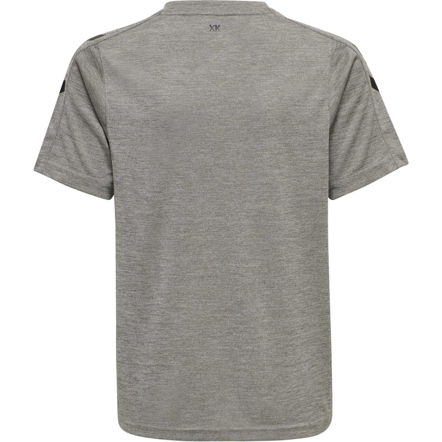 hmlCORE XK POLY JERSEY S/S KIDS, GREY MELANGE, packshot