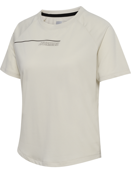 hmlCOURT LIGHT WEIGHT T-SHIRT W, LIGHT GREY, packshot