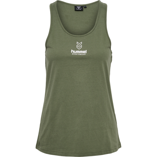 hmlLGC VAL TANKTOP, FOUR LEAF CLOVER, packshot