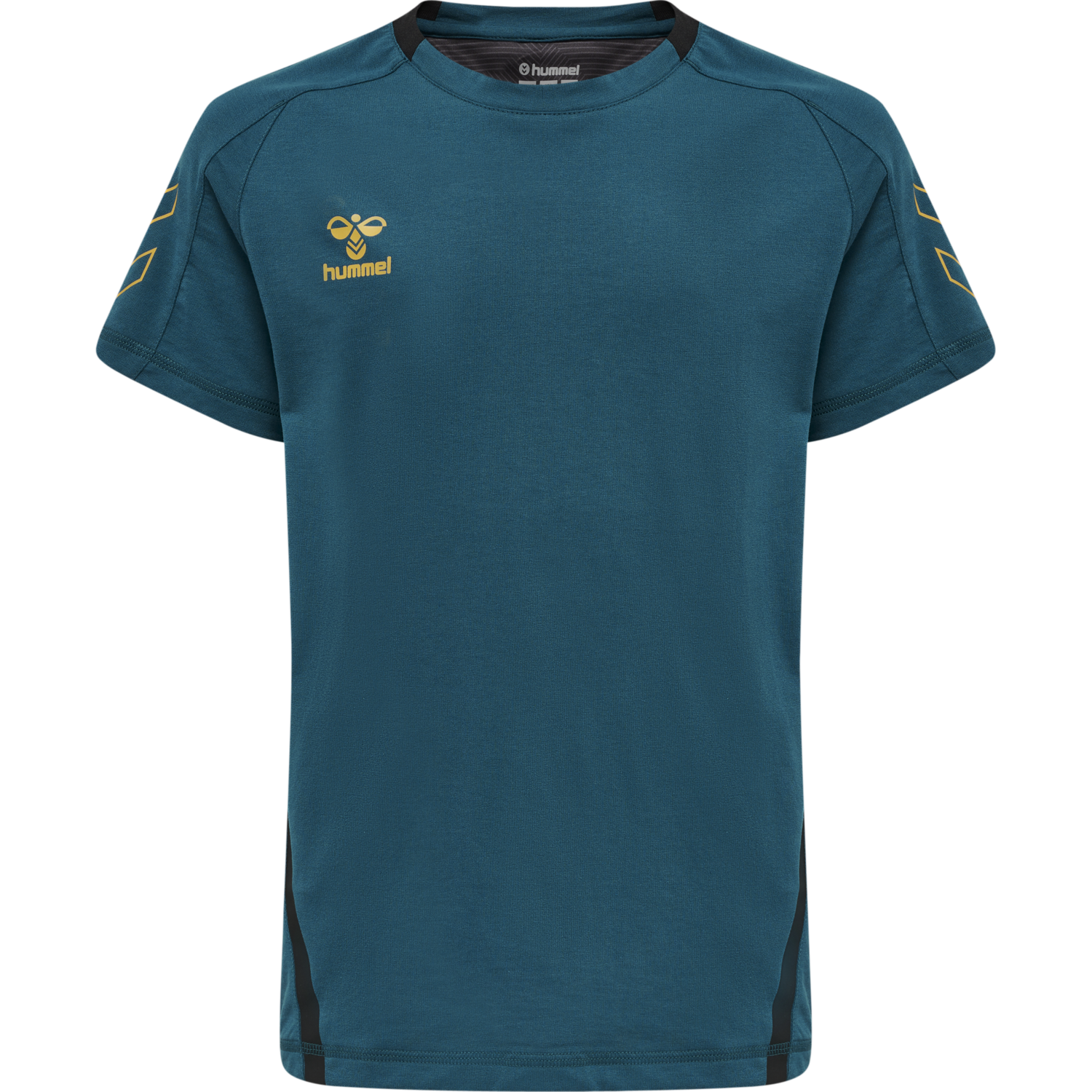 hmlCIMA XK T-SHIRT S/S KIDS, BLUE CORAL, packshot