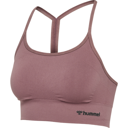 hmlTIFFY SEAMLESS SPORTS TOP, ROSE TAUPE, packshot