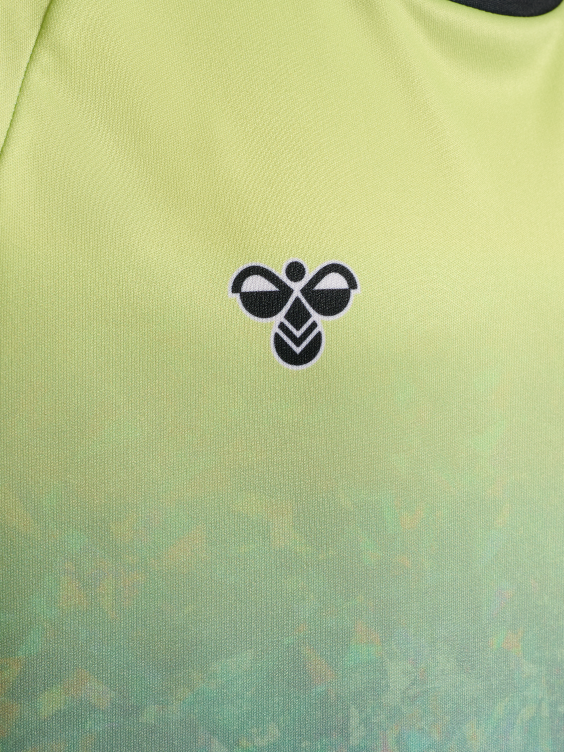 hmlSHIMMER T-SHIRT S/S, SHADOW LIME/BLACK, packshot