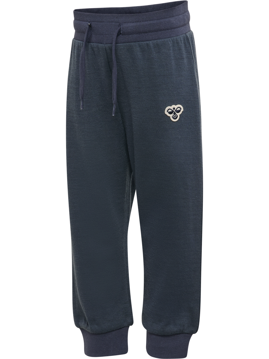 hmlMINI WOOL PANTS BEE, OMBRE BLUE, packshot