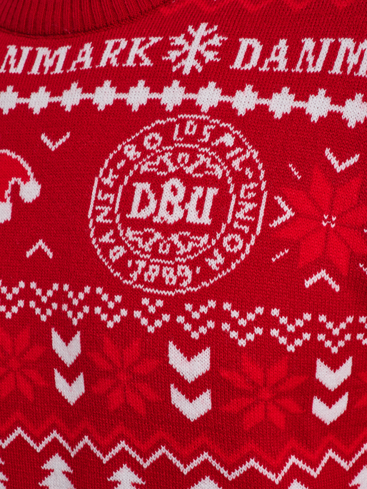 DBU FAN 25 CHRISTMAS SWEATER, TANGO RED DBU FAN 25 CHRISTMAS SWEATER, TANGO RED, packshot