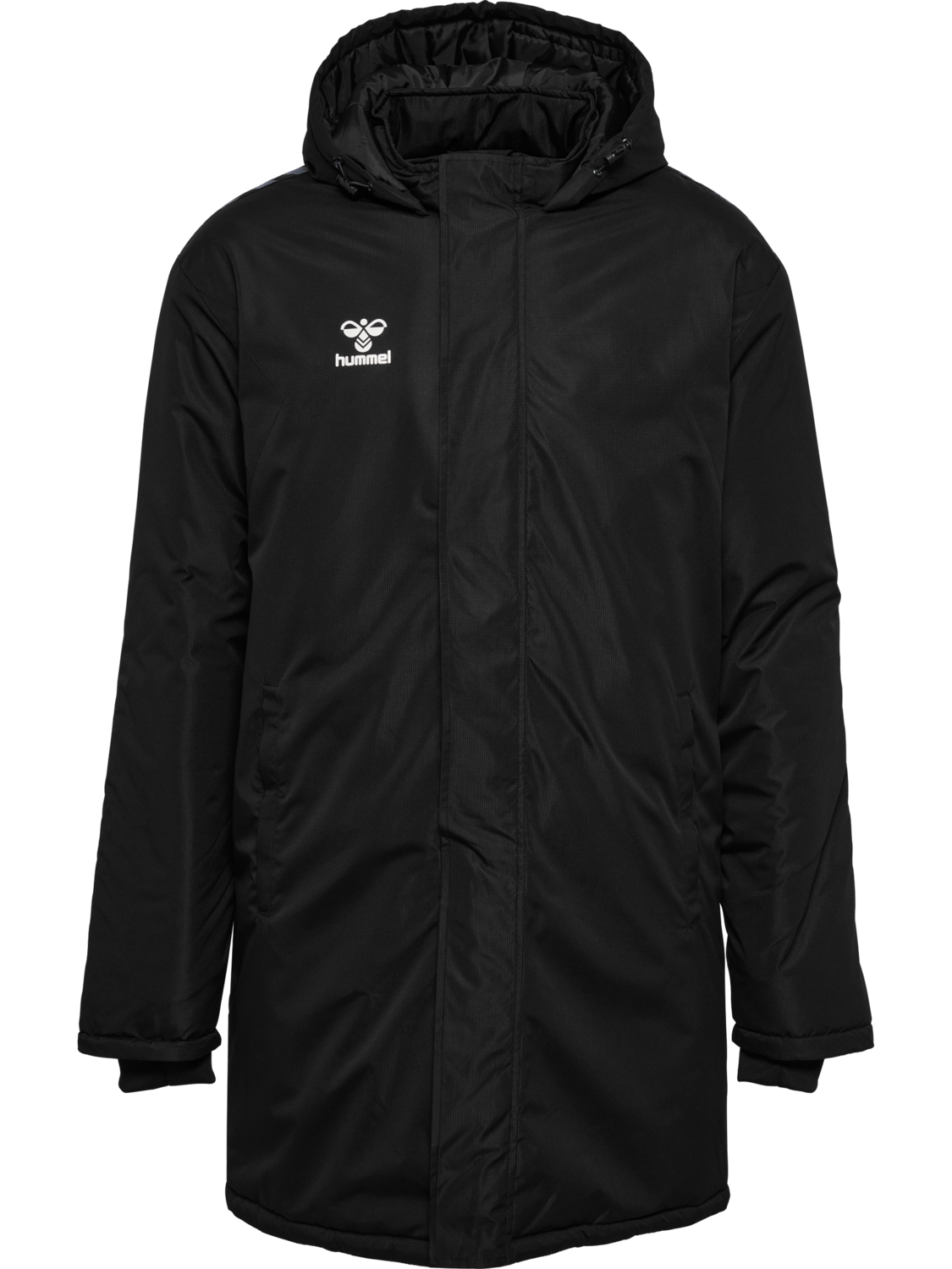 hmlAUTHENTIC BENCH JACKET, BLACK, packshot