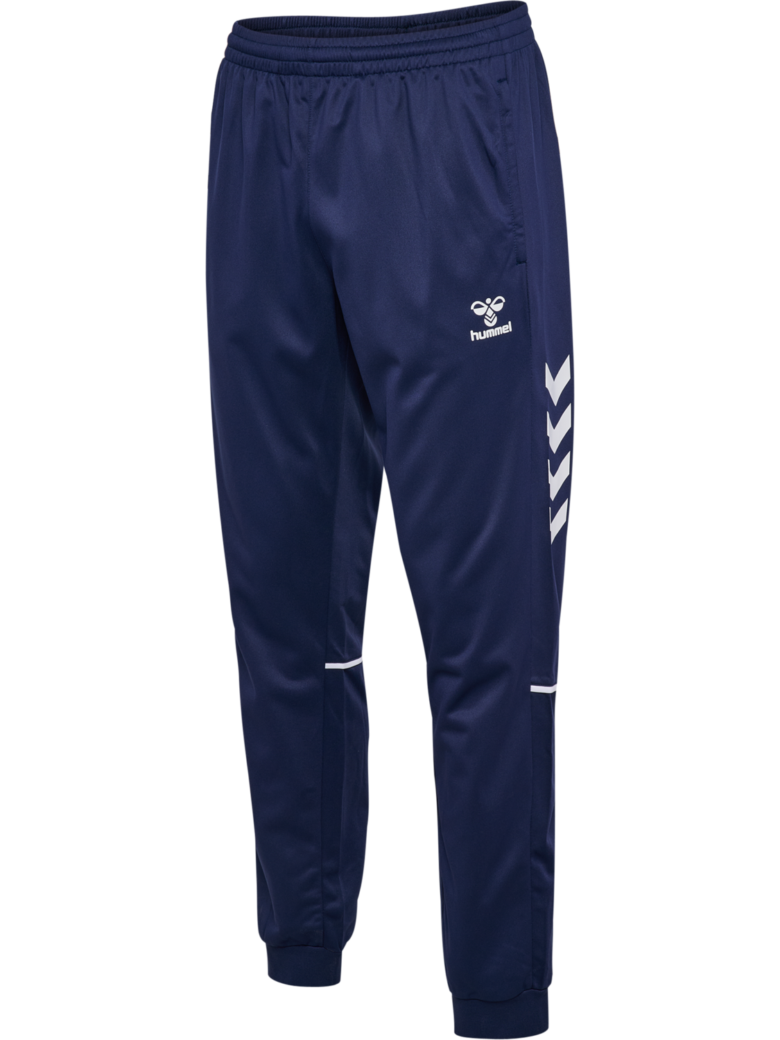 hmlCORE 2.0 TRACK PANTS, MARINE/WHITE, packshot