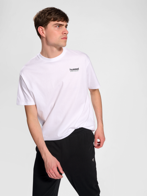 LGC NATE T-SHIRT - WHITE | hummel.dk