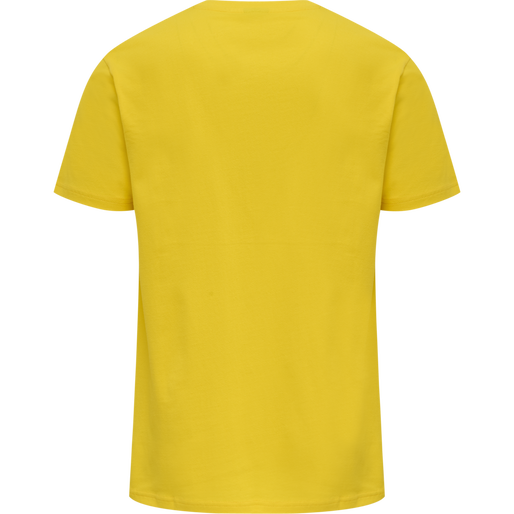 hmlRED BASIC T-SHIRT S/S, EMPIRE YELLOW hmlRED BASIC T-SHIRT S/S, EMPIRE YELLOW, packshot