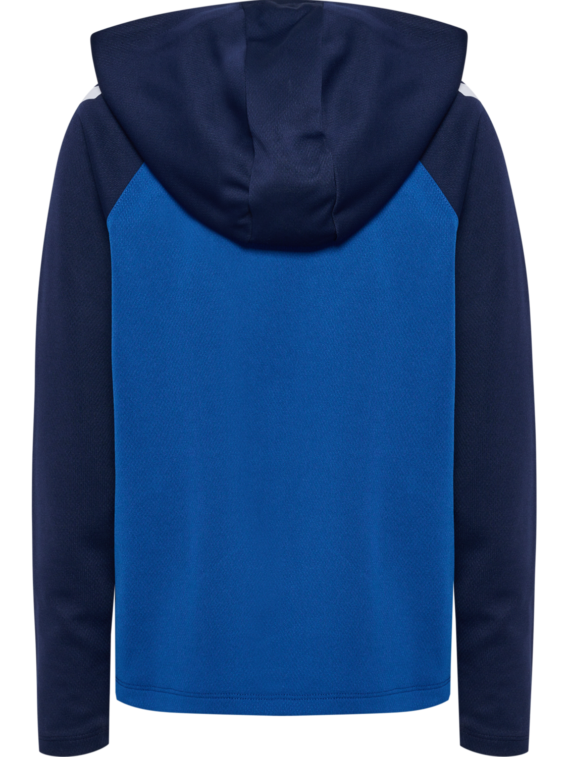 hmlLEAD 2.0 ZIP HOODIE KIDS, TRUE BLUE/MARINE, packshot