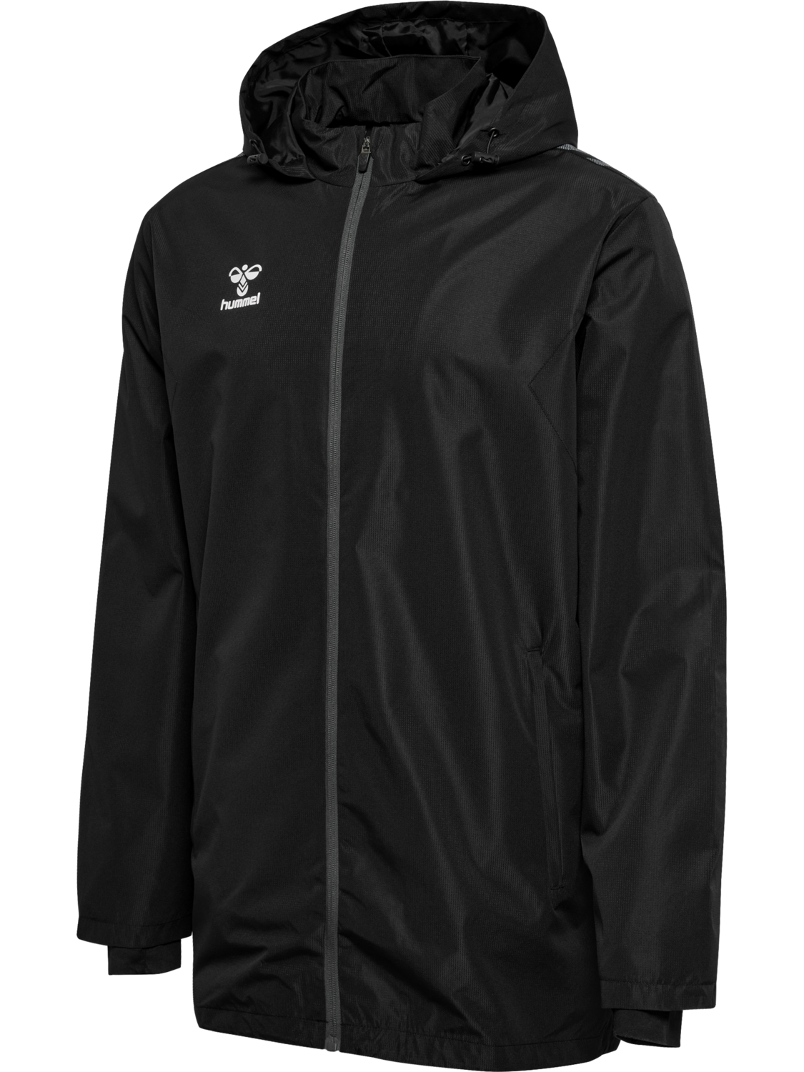 hmlAUTHENTIC ALL WEATHER JACKET, BLACK, packshot